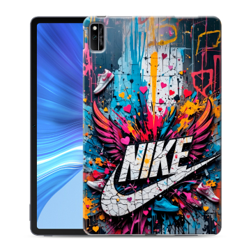 Силиконовый чехол на Huawei Honor Pad V6 с принтом Nike Найк