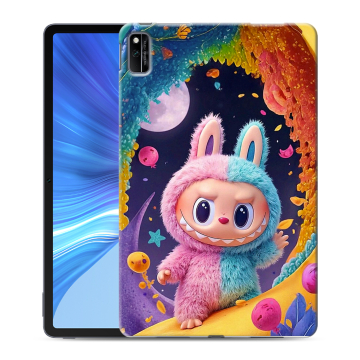 Силиконовый чехол на Huawei Honor Pad V6 с принтом Labubu Лабубу