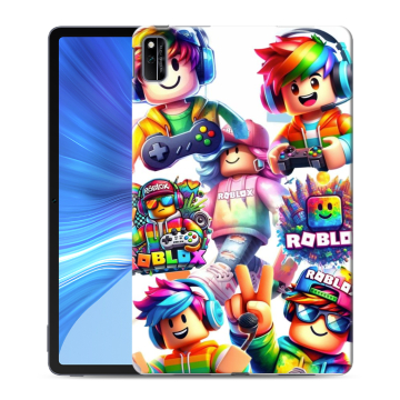 Силиконовый чехол на Huawei Honor Pad V6 с принтом Roblox Роблокс