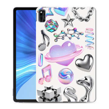 Силиконовый чехол на Huawei Honor Pad V6 с принтом Y2K