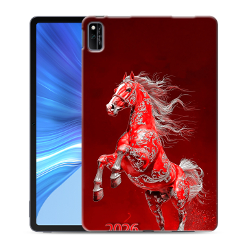 Силиконовый чехол на Huawei Honor Pad V6 с принтом Новый год Силиконовый чехол на Huawei Honor Pad V6 с принтом Новый год