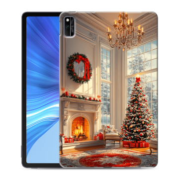 Силиконовый чехол на Huawei Honor Pad V6 с принтом Новый год Силиконовый чехол на Huawei Honor Pad V6 с принтом Новый год