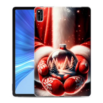Силиконовый чехол на Huawei Honor Pad V6 с принтом Новый год Силиконовый чехол на Huawei Honor Pad V6 с принтом Новый год