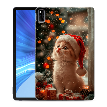 Силиконовый чехол на Huawei Honor Pad V6 с принтом Новый год Силиконовый чехол на Huawei Honor Pad V6 с принтом Новый год