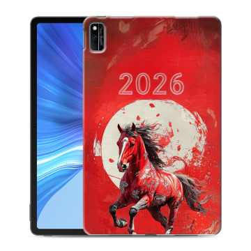 Силиконовый чехол на Huawei Honor Pad V6 с принтом Новый год Силиконовый чехол на Huawei Honor Pad V6 с принтом Новый год