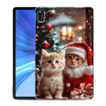 Силиконовый чехол на Huawei Honor Pad V6 с принтом Новый год Силиконовый чехол на Huawei Honor Pad V6 с принтом Новый год