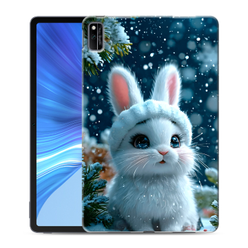 Силиконовый чехол на Huawei Honor Pad V6 с принтом Новый год Силиконовый чехол на Huawei Honor Pad V6 с принтом Новый год