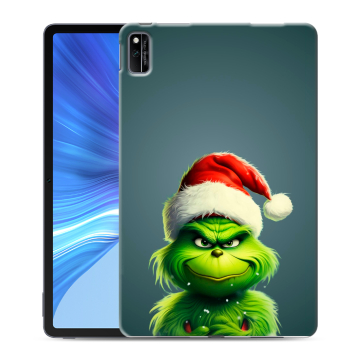 Силиконовый чехол на Huawei Honor Pad V6 с принтом Новый год
