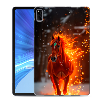 Силиконовый чехол на Huawei Honor Pad V6 с принтом Новый год