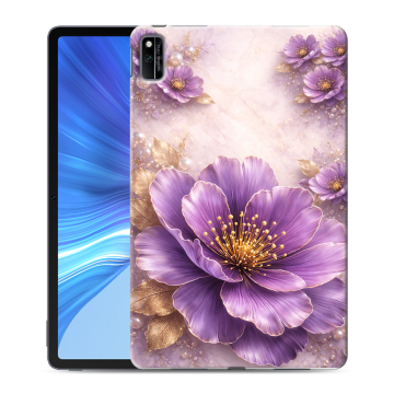 Силиконовый чехол на Huawei Honor Pad V6 с принтом женский