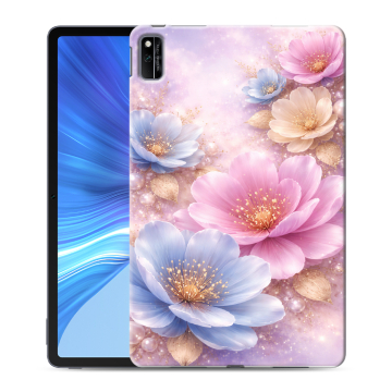 Силиконовый чехол на Huawei Honor Pad V6 с принтом женский