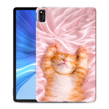 Силиконовый чехол на Huawei Honor Pad V6 с принтом женский