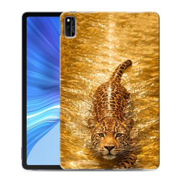 Силиконовый чехол на Huawei Honor Pad V6 с принтом женский