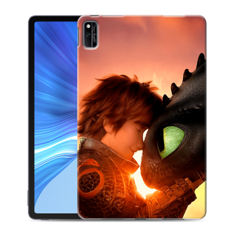 Силиконовый чехол на Huawei Honor Pad V6 с принтом Как приручить дракона Силиконовый чехол на Huawei Honor Pad V6 с принтом Как приручить дракона