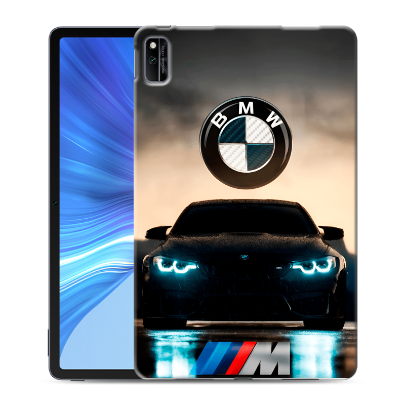 Силиконовый чехол на Huawei Honor Pad V6 с принтом БМВ BMW Силиконовый чехол на Huawei Honor Pad V6 с принтом БМВ BMW