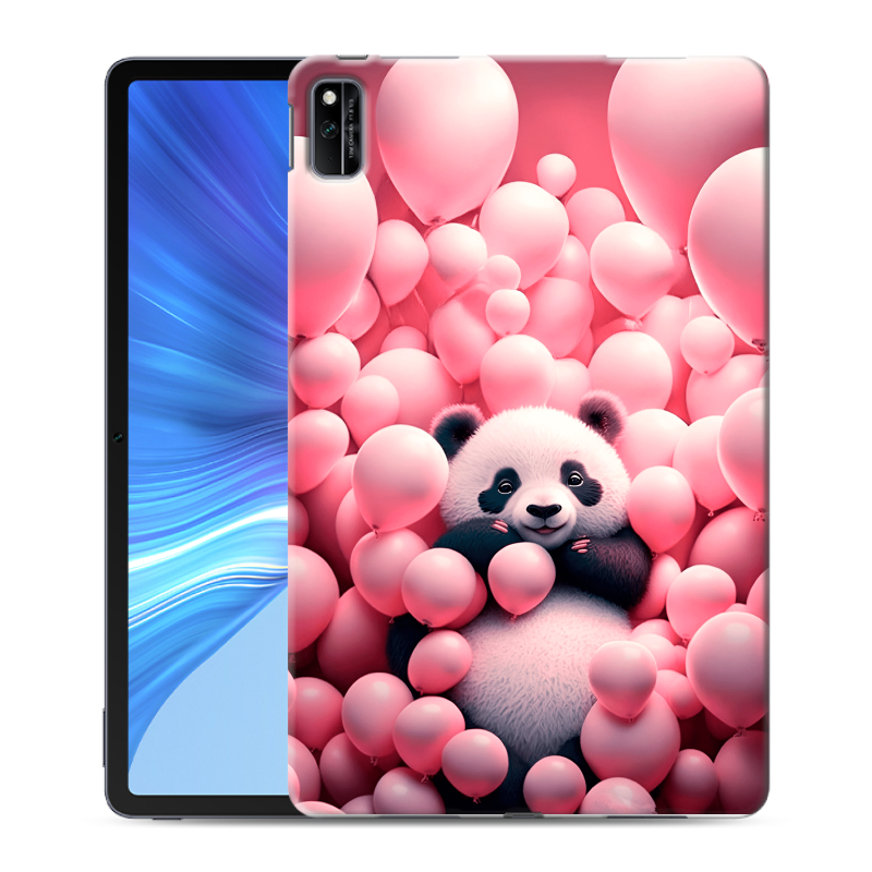 Силиконовый чехол на Huawei Honor Pad V6 с принтом Панда Силиконовый чехол на Huawei Honor Pad V6 с принтом Панда