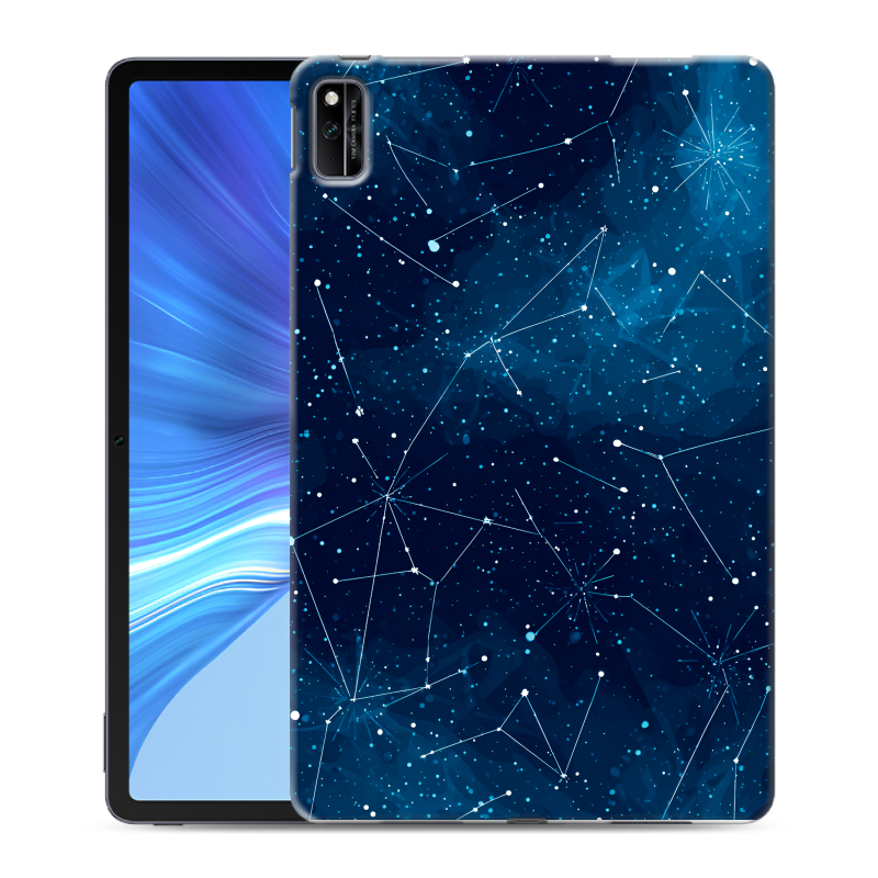 Силиконовый чехол на Huawei Honor Pad V6 с принтом Космос звезды Силиконовый чехол на Huawei Honor Pad V6 с принтом Космос звезды
