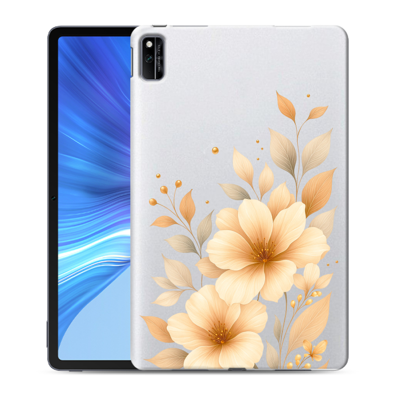Силиконовый чехол на Huawei Honor Pad V6 с принтом для девушки Силиконовый чехол на Huawei Honor Pad V6 с принтом для девушки