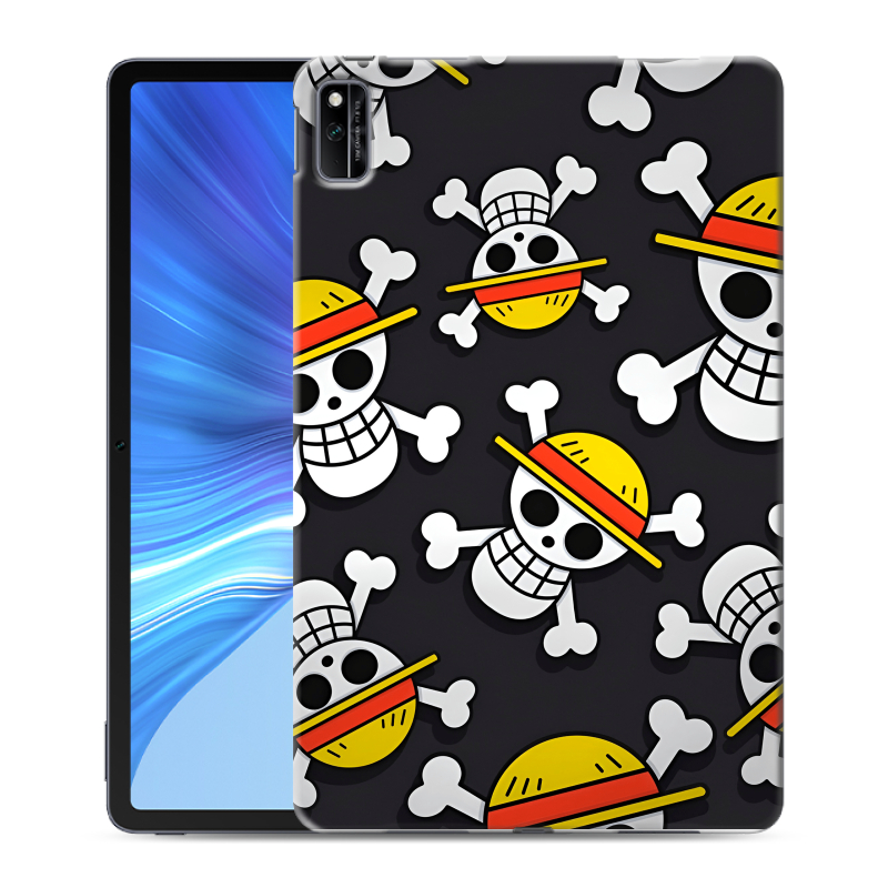 Силиконовый противоударный чехол на Huawei Honor Pad V6 с принтом One Piece Ван Пис Силиконовый противоударный чехол на Huawei Honor Pad V6 с принтом One Piece Ван Пис