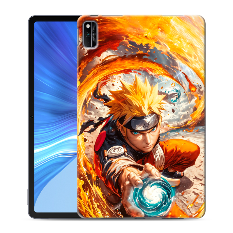 Силиконовый противоударный чехол на Huawei Honor Pad V6 с принтом Аниме Наруто Naruto Силиконовый противоударный чехол на Huawei Honor Pad V6 с принтом Аниме Наруто Naruto