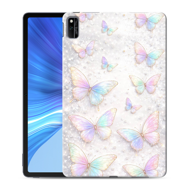 Силиконовый противоударный чехол на Huawei Honor Pad V6 с принтом женский Силиконовый противоударный чехол на Huawei Honor Pad V6 с принтом женский