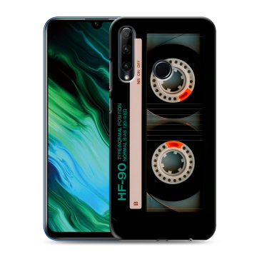 Силиконовый чехол на Huawei Honor 20e с принтом Кассета