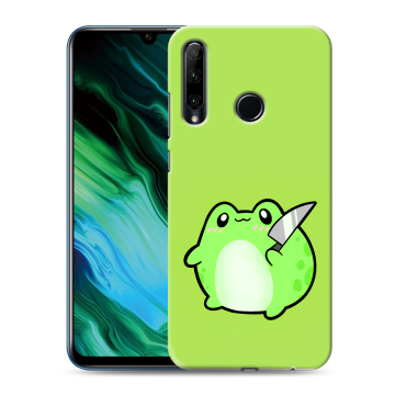 Силиконовый чехол на Huawei Honor 20e с принтом Лягушенок Силиконовый чехол на Huawei Honor 20e с принтом Лягушенок