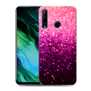 Силиконовый чехол на Huawei Honor 20e с принтом Блестки Силиконовый чехол на Huawei Honor 20e с принтом Блестки