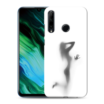 Силиконовый чехол на Huawei Honor 20e с принтом Силуэт