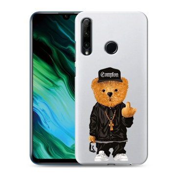 Силиконовый чехол на Huawei Honor 20e с принтом Плюшевый медведь Силиконовый чехол на Huawei Honor 20e с принтом Плюшевый медведь