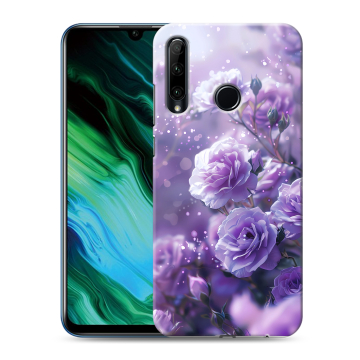 Силиконовый чехол на Huawei Honor 20e с принтом Розы цветы Силиконовый чехол на Huawei Honor 20e с принтом Розы цветы