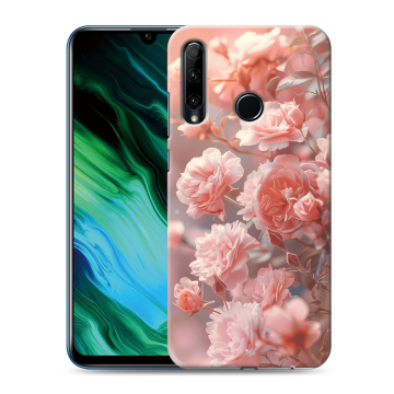 Силиконовый чехол на Huawei Honor 20e с принтом Розовые розы Силиконовый чехол на Huawei Honor 20e с принтом Розовые розы