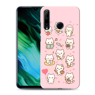 Силиконовый чехол на Huawei Honor 20e с принтом Hello Kitty Хелоу Кити Силиконовый чехол на Huawei Honor 20e с принтом Hello Kitty Хелоу Кити