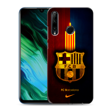 Силиконовый чехол на Huawei Honor 20e с принтом Барселона Barcelona