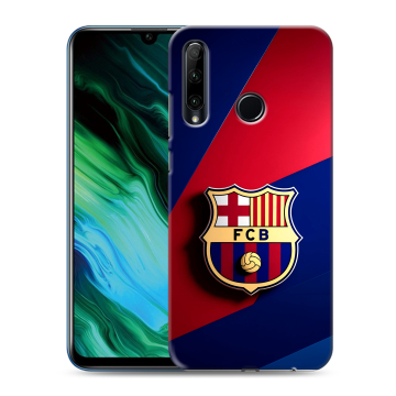 Силиконовый чехол на Huawei Honor 20e с принтом Барселона Barcelona