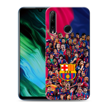 Силиконовый чехол на Huawei Honor 20e с принтом Барселона Barcelona