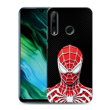 Силиконовый чехол на Huawei Honor 20e с принтом человек паук spiderman