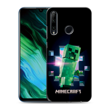 Силиконовый чехол на Huawei Honor 20e с принтом Майнкрафт Minecraft Силиконовый чехол на Huawei Honor 20e с принтом Майнкрафт Minecraft
