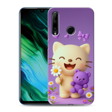 Силиконовый чехол на Huawei Honor 20e с принтом для девочек Силиконовый чехол на Huawei Honor 20e с принтом для девочек