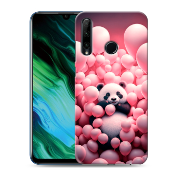 Силиконовый чехол на Huawei Honor 20e с принтом Панда