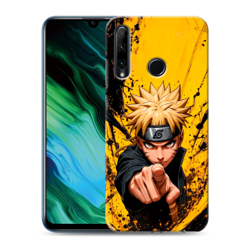 Силиконовый чехол на Huawei Honor 20e с принтом Naruto Наруто