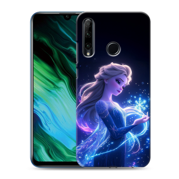 Силиконовый чехол на Huawei Honor 20e с принтом Холодное сердце Frozen Силиконовый чехол на Huawei Honor 20e с принтом Холодное сердце Frozen