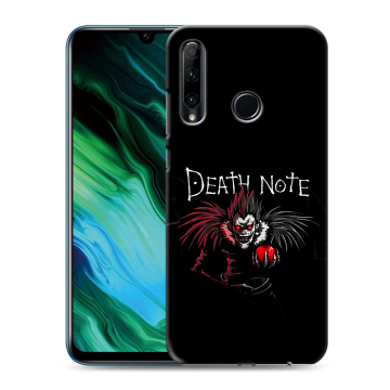 Силиконовый чехол на Huawei Honor 20e с принтом Death note Тетрадь смерти Силиконовый чехол на Huawei Honor 20e с принтом Death note Тетрадь смерти
