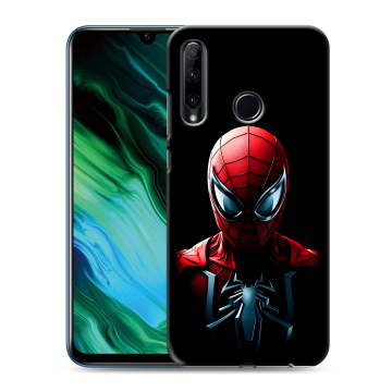 Силиконовый чехол на Huawei Honor 20e с принтом Spiderman Человек паук