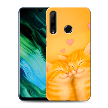 Силиконовый чехол на Huawei Honor 20e с принтом Милые котята Силиконовый чехол на Huawei Honor 20e с принтом Милые котята