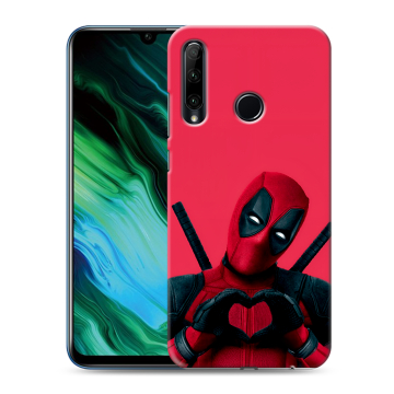 Силиконовый чехол на Huawei Honor 20e с принтом Дедпул Deadpool