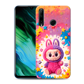 Силиконовый чехол на Huawei Honor 20e с принтом Labubu Лабубу