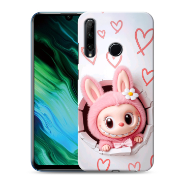 Силиконовый чехол на Huawei Honor 20e с принтом Labubu Лабубу