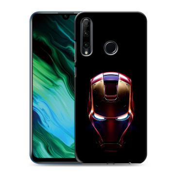 Силиконовый чехол на Huawei Honor 20e с принтом IronMan Железный человек Силиконовый чехол на Huawei Honor 20e с принтом IronMan Железный человек