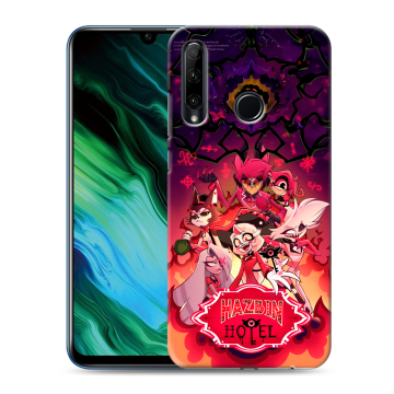 Силиконовый чехол на Huawei Honor 20e с принтом Hazbin Hotel Отель Хазбин Силиконовый чехол на Huawei Honor 20e с принтом Hazbin Hotel Отель Хазбин